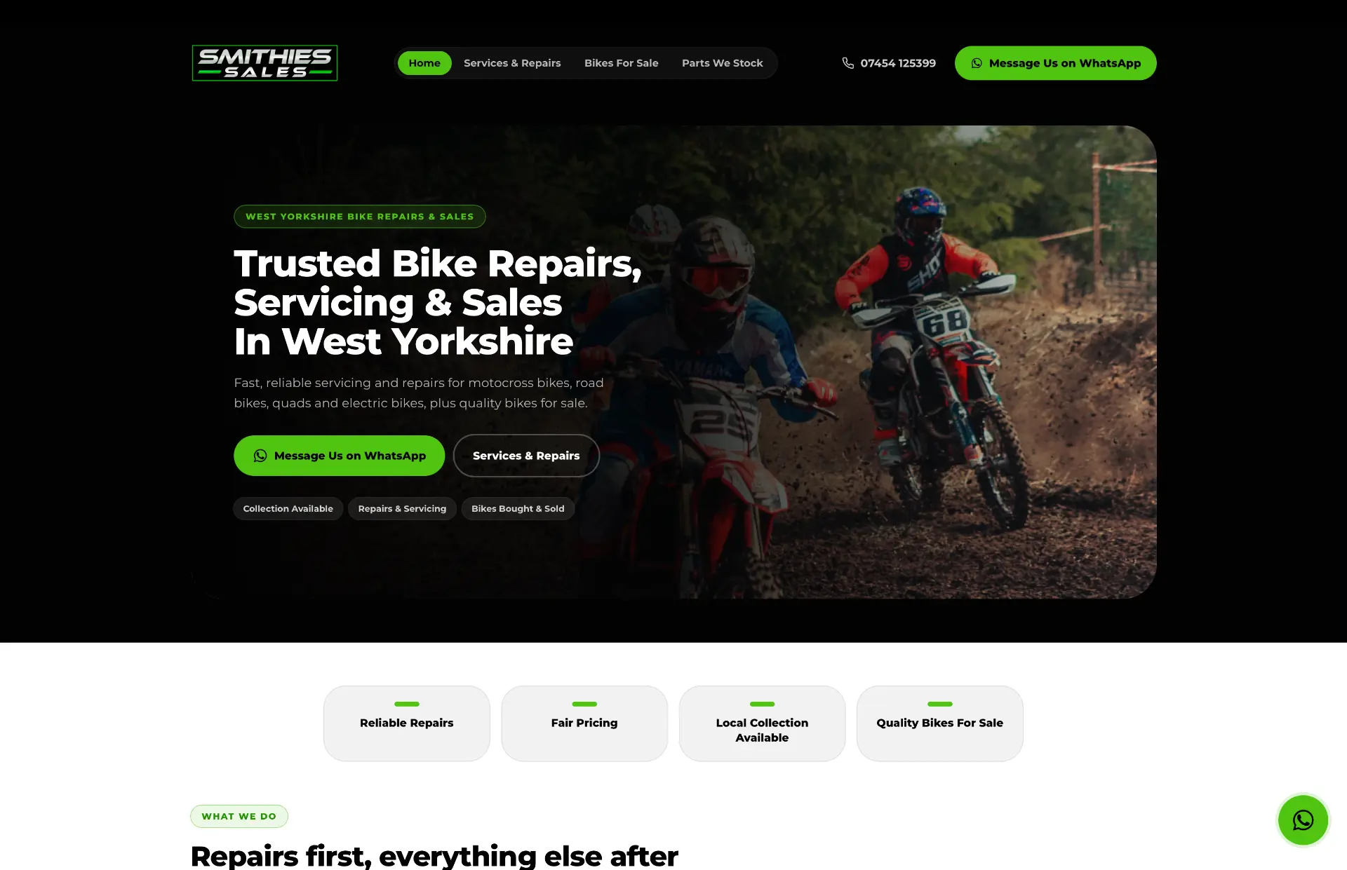 Smithies Sales project preview