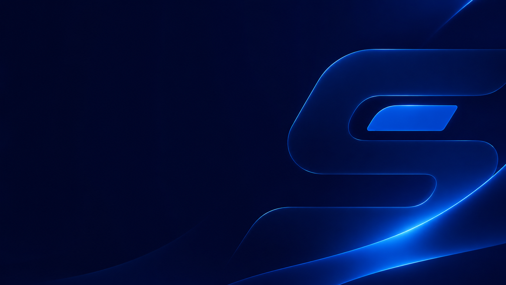 Strobe brand mark on a deep blue backdrop